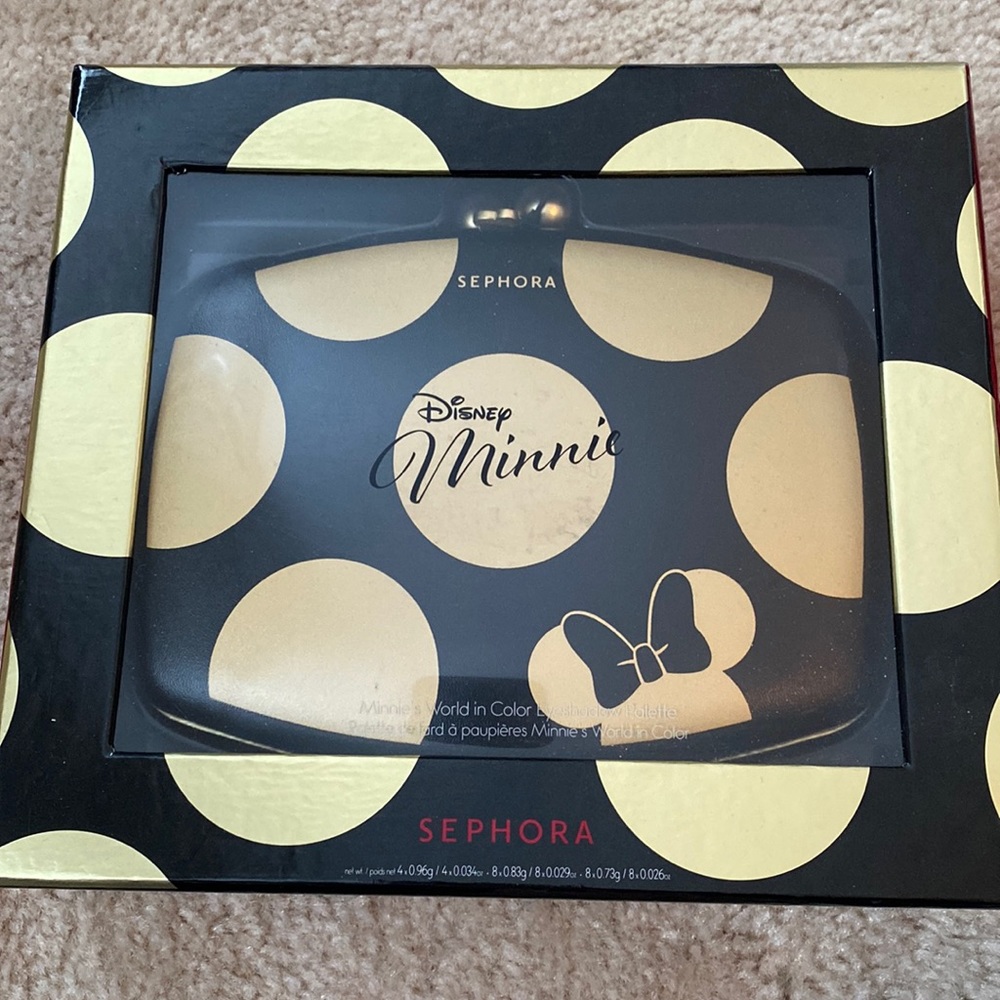 NWT. Sephora Disney Minnie Eyeshadow Palatte